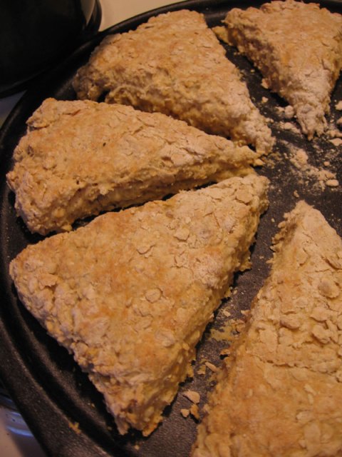 Buttermilk Oat Scones